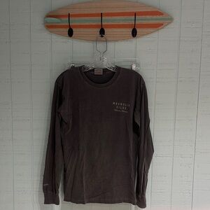 Magnolia Silos Charcoal Long Sleeve Tee